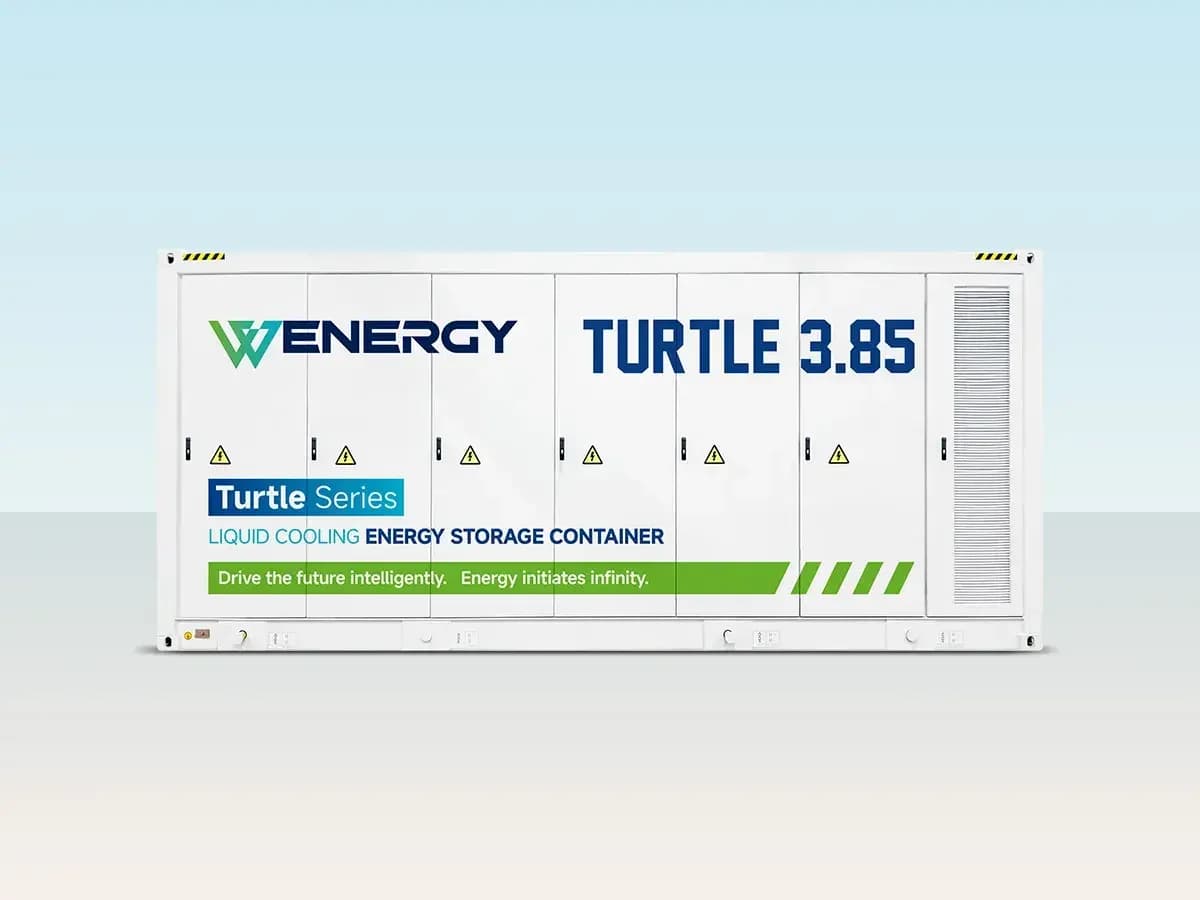 W ENERGY Turtle 3.85 MWh containerised energy storage system
