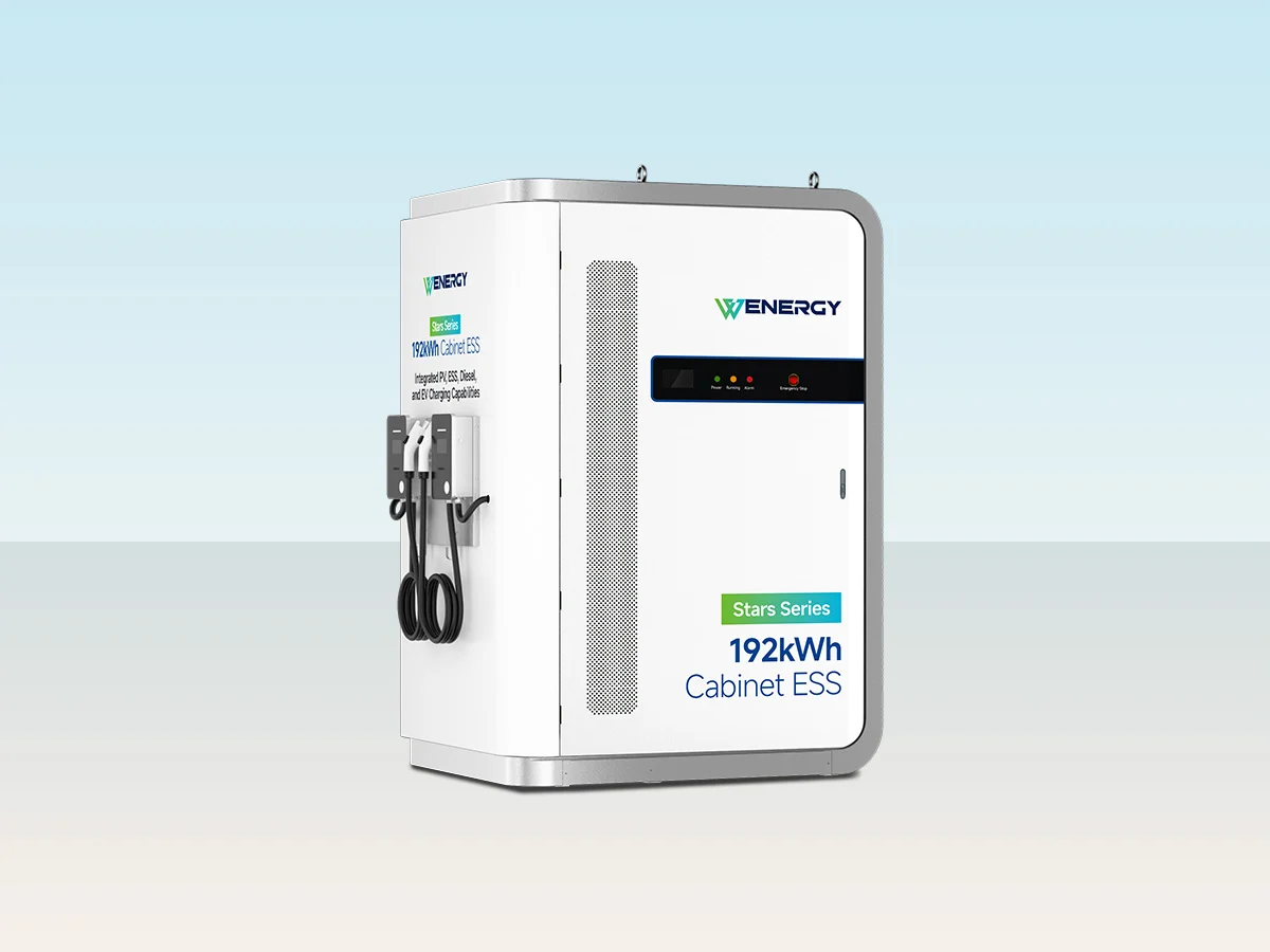 W ENERGY Hybrid 192 kWh hybrid energy storage cabinet