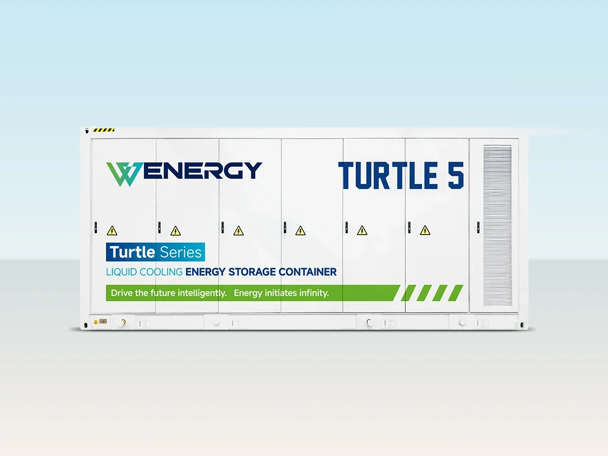 W ENERGY Turtle 5 MWh containerised energy storage system